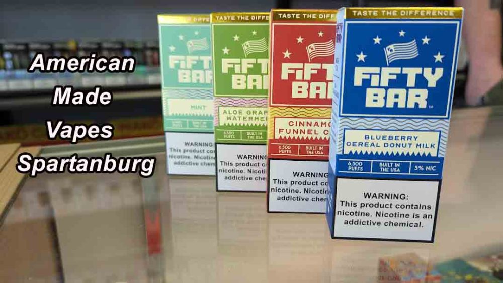 Fifty Bar Disposable Vapes Spartanburg