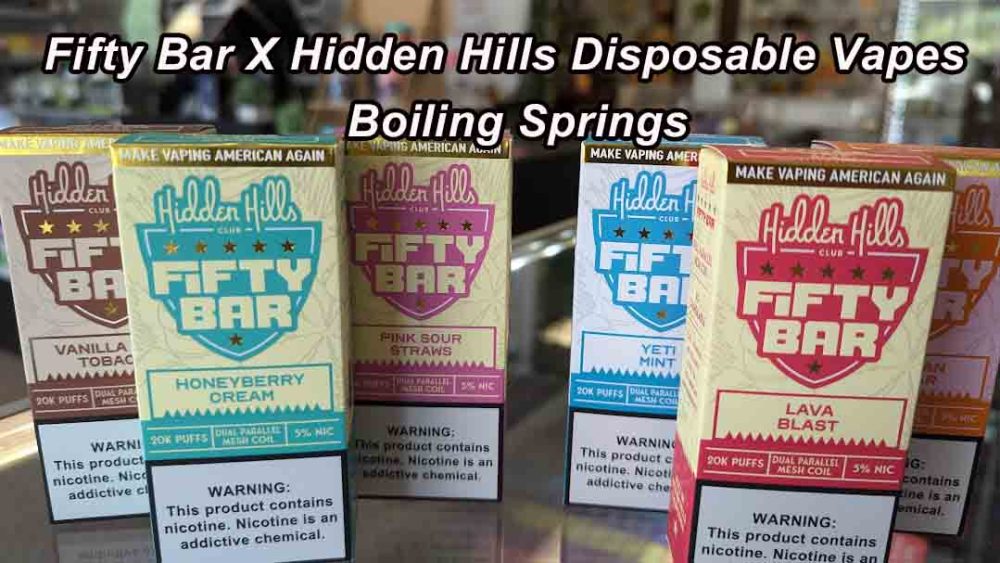 Hidden Hills Disposable Vapes - Boiling Springs 2