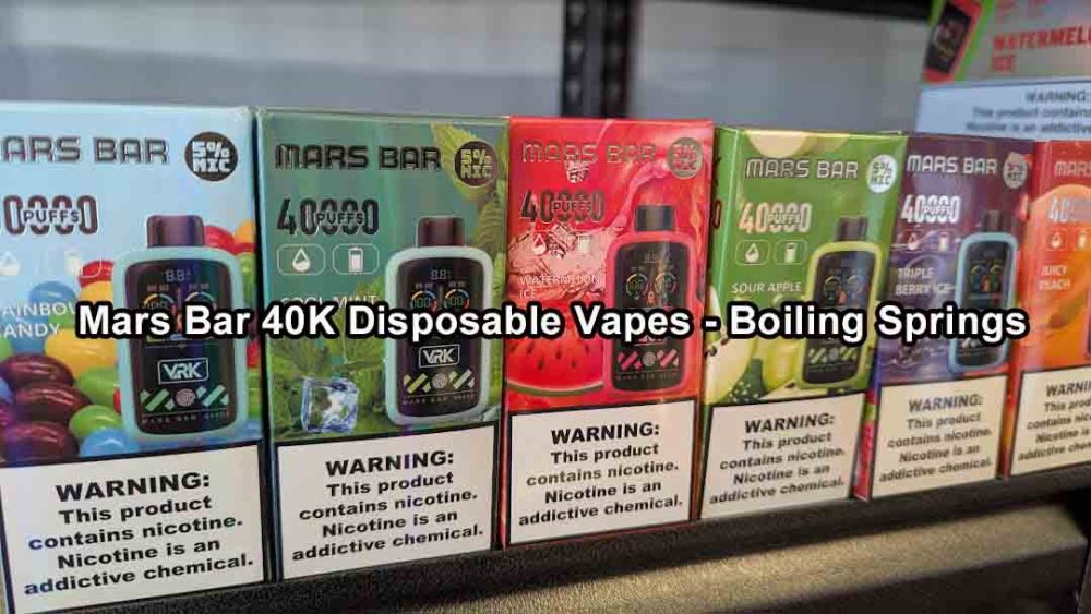 Mars Bar 40K Disposable Vapes - Boiling Springs