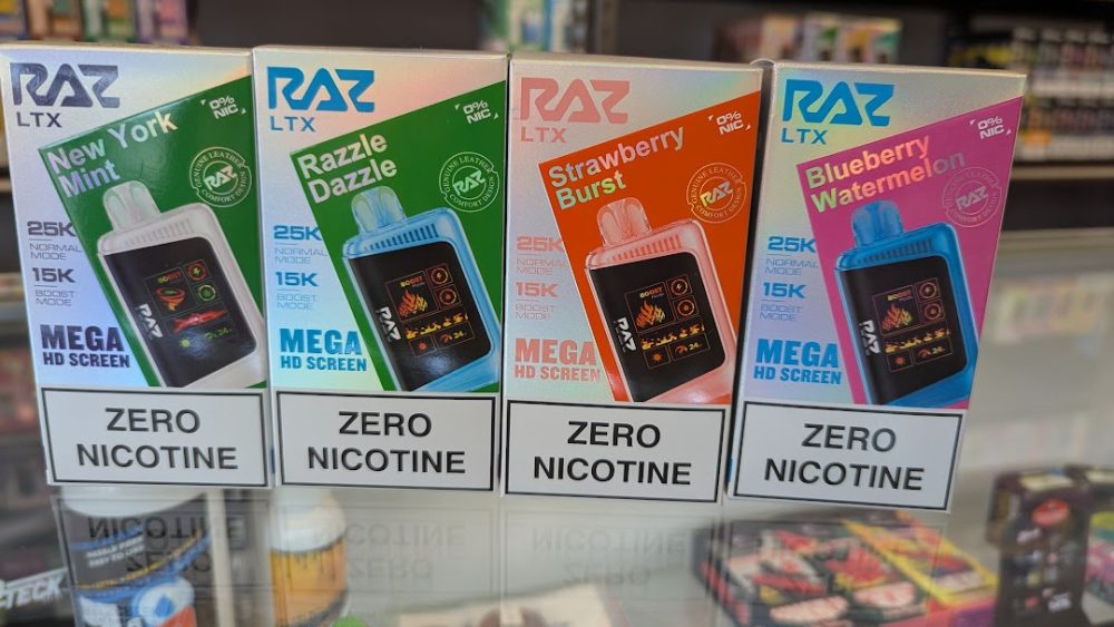 Zero Nicotine Disposable Vapes - Spartanburg