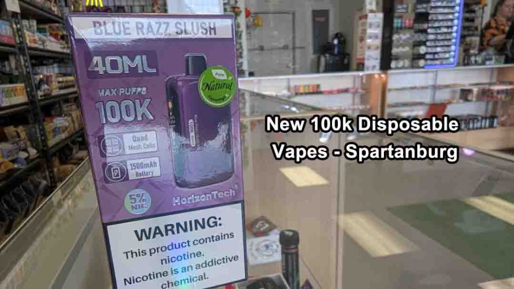 New 100k Disposable Vapes - Spartanburg