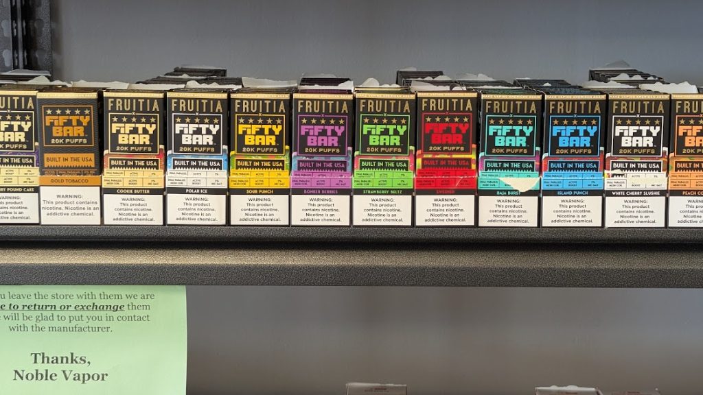 Fruitia Fifty Bar Vapes - Spartanburg