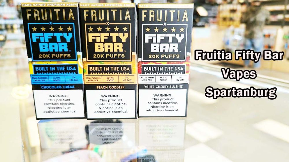 Fruitia Fifty Bar Vapes - Spartanburg