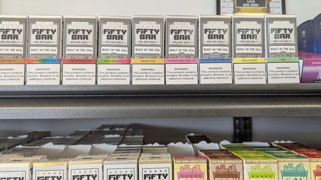 Reduced Nicotine Vapes - Boiling Springs