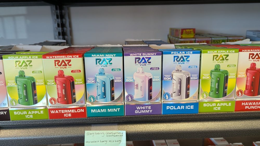Raz Vue Disposable Vapes in Spartanburg